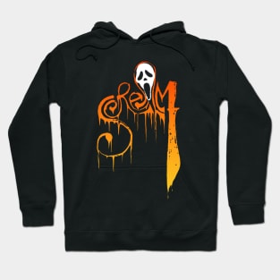 scream VI  (Scream 6) scary horror movie graphic design by ironpalette Hoodie